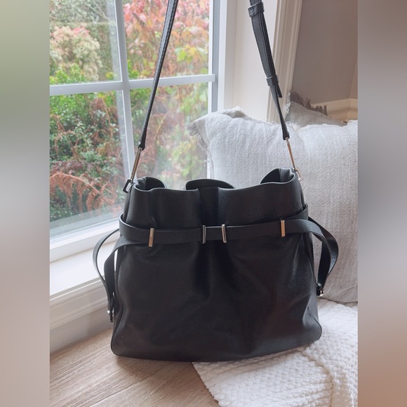 TIFFANY & Co. Blair Black Leather Tote Bag - Picture 4 of 16